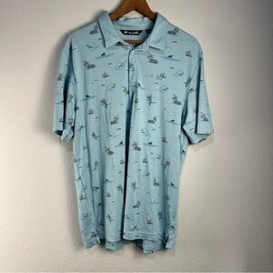 Travis‎ Mathew Going Rogue Polo Sz XL